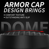 PlayVital Thumbs Pro ARMOR Thumbstick Extender for Xbox Core Controller, for Xbox Series X/S Controller, Joystick Caps Grip for Xbox One Controller - 2 High Raise and 2 Mid Raise Dome - Black - PJM5009