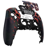 eXtremeRate Phantom Skull Front Housing Shell Compatible with ps5 Controller BDM-010/020/030/040, DIY Replacement Shell Custom Touch Pad Cover Compatible with ps5 Controller - ZPFT1104G3