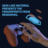 PlayVital 3D Studded Edition Anti-Slip Silicone Cover Case for ps5 Edge Controller, Soft Rubber Protector Skin for ps5 Edge Wireless Controller with 6 Thumb Grip Caps - Signal Brown - ETPFP016