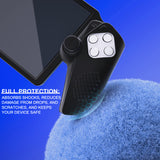 PlayVital 3D Studded Edition Anti-Slip Silicone Protective Case with Thumb Grips for PS Portal Remote Player - Black - CYRPFP001