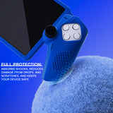 PlayVital 3D Studded Edition Anti-Slip Silicone Protective Case with Thumb Grips for PS Portal Remote Player - Blue - CYRPFP005