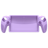 PlayVital 3D Studded Edition Anti-Slip Silicone Protective Case with Thumb Grips for PS Portal Remote Player - Mauve Purple - CYRPFP004