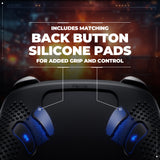 PlayVital 3D Studded Edition Silicone Cover Skin for Nintendo Switch 2 Pro Controller, Anti-Slip Grip Protector Case for Switch 2 Pro with Back Button Cap, Thumb Grips & Sticker - Black - TVCPTP001