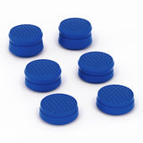 PlayVital 3 Height Armor Thumbs Cushion Caps Thumb Grips for ps5, for ps4, Thumbstick Grip Cover for Xbox Core Wireless Controller, Thumb Grip Caps for Xbox One, Elite Series 2, for Switch Pro - Blue - PJM3070