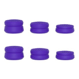 PlayVital 3 Height Armor Thumbs Cushion Caps Thumb Grips for ps5, for ps4, Thumbstick Grip Cover for Xbox Core Wireless Controller, Thumb Grip Caps for Xbox One, Elite Series 2, for Switch Pro - Purple - PJM3069