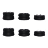 PlayVital 3 Height Hurricane Thumbs Cushion Caps Thumb Grips for ps5, for ps4, Thumbstick Grip Cover for Xbox Core Wireless Controller, Thumb Grips for Xbox One, Elite Series 2, for Switch Pro - Black - PJM3062