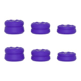 PlayVital 3 Height Hurricane Thumbs Cushion Caps Thumb Grips for ps5, for ps4, Thumbstick Grip Cover for Xbox Core Wireless Controller, Thumb Grips for Xbox One, Elite Series 2, for Switch Pro - Purple - PJM3064