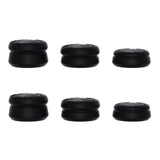 PlayVital 3 Height Razor Thumbs Cushion Caps Thumb Grips for ps5, for ps4, Thumbstick Grip Cover for Xbox Core Wireless Controller, Thumb Grip Caps for Xbox One, Elite Series 2, for Switch Pro - Black - PJM3057