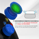 PlayVital 3 Height Razor Thumbs Cushion Caps Thumb Grips for ps5, for ps4, Thumbstick Grip Cover for Xbox Core Wireless Controller, Thumb Grip Caps for Xbox One, Elite Series 2, for Switch Pro - Blue - PJM3060