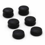 PlayVital 3 Height Turbine Thumbs Cushion Caps Thumb Grips for ps5, for ps4, Thumbstick Grip Cover for Xbox Core Wireless Controller, Thumb Grips for Xbox One, Elite Series 2, for Switch Pro - Black - PJM3052