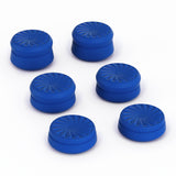 PlayVital 3 Height Turbine Thumbs Cushion Caps Thumb Grips for ps5, for ps4, Thumbstick Grip Cover for Xbox Core Wireless Controller, Thumb Grips for Xbox One, Elite Series 2, for Switch Pro - Blue - PJM3055