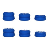 PlayVital 3 Height Turbine Thumbs Cushion Caps Thumb Grips for ps5, for ps4, Thumbstick Grip Cover for Xbox Core Wireless Controller, Thumb Grips for Xbox One, Elite Series 2, for Switch Pro - Blue - PJM3055