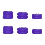 PlayVital 3 Height Turbine Thumbs Cushion Caps Thumb Grips for ps5, for ps4, Thumbstick Grip Cover for Xbox Core Wireless Controller, Thumb Grips for Xbox One, Elite Series 2, for Switch Pro - Purple - PJM3054