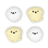 PlayVital 4 Pcs Thumb Grips for Nintendo Switch 2, Kawaii Silicone Thumbstick Caps for Joycon 2, Joystick Cover for Switch 2 Accessories - Fluffy & Winky Pups - WWYNTJ026