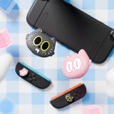PlayVital 4 Pcs Thumb Grips for Nintendo Switch 2, Kawaii Silicone Thumbstick Caps for Joycon 2, Joystick Cover for Switch 2 Accessories - Moonlight Cat - WWYNTJ017