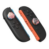 PlayVital 4 Pcs Thumb Grips for Nintendo Switch 2, Kawaii Silicone Thumbstick Caps for Joycon 2, Joystick Cover for Switch 2 Accessories - Needy Sheep - WWYNTJ019