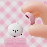 PlayVital 4 Pcs Thumb Grips for Nintendo Switch 2, Kawaii Silicone Thumbstick Caps for Joycon 2, Joystick Cover for Switch 2 Accessories - Puffy Chickie & Shy Chickie - WWYNTJ029