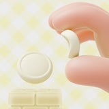 PlayVital 4Pcs Thumb Grip Caps for Nintendo Switch 2, Silicone Thumbstick Grip Cover for Switch 2, Comfort Joystick Caps for Joycon 2 - Antique Yellow - WWYNTM008
