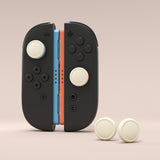 PlayVital 4Pcs Thumb Grip Caps for Nintendo Switch 2, Silicone Thumbstick Grip Cover for Switch 2, Comfort Joystick Caps for Joycon 2 - Antique Yellow - WWYNTM008