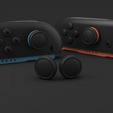 PlayVital 4Pcs Thumb Grip Caps for Nintendo Switch 2, Silicone Thumbstick Grip Cover for Switch 2, Comfort Joystick Caps for Joycon 2 - Black - WWYNTM006