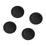 PlayVital 4Pcs Thumb Grip Caps for Nintendo Switch 2, Silicone Thumbstick Grip Cover for Switch 2, Comfort Joystick Caps for Joycon 2 - Black - WWYNTM006