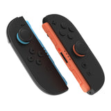 PlayVital 4Pcs Thumb Grip Caps for Nintendo Switch 2, Silicone Thumbstick Grip Cover for Switch 2, Comfort Joystick Caps for Joycon 2 - Black - WWYNTM006