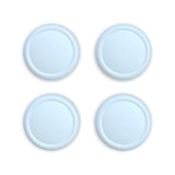 PlayVital 4Pcs Thumb Grip Caps for Nintendo Switch 2, Silicone Thumbstick Grip Cover for Switch 2, Comfort Joystick Caps for Joycon 2 - Heaven Blue - WWYNTM061
