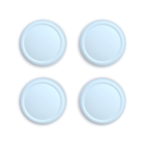 PlayVital 4Pcs Thumb Grip Caps for Nintendo Switch 2, Silicone Thumbstick Grip Cover for Switch 2, Comfort Joystick Caps for Joycon 2 - Heaven Blue - WWYNTM061