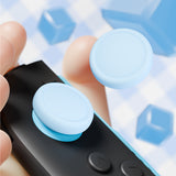 PlayVital 4Pcs Thumb Grip Caps for Nintendo Switch 2, Silicone Thumbstick Grip Cover for Switch 2, Comfort Joystick Caps for Joycon 2 - Heaven Blue - WWYNTM061