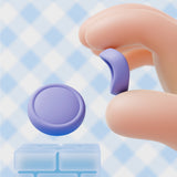 PlayVital 4Pcs Thumb Grip Caps for Nintendo Switch 2, Silicone Thumbstick Grip Cover for Switch 2, Comfort Joystick Caps for Joycon 2 - Light Violet - WWYNTM059