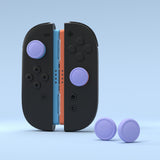 PlayVital 4Pcs Thumb Grip Caps for Nintendo Switch 2, Silicone Thumbstick Grip Cover for Switch 2, Comfort Joystick Caps for Joycon 2 - Light Violet - WWYNTM059