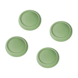 PlayVital 4Pcs Thumb Grip Caps for Nintendo Switch 2, Silicone Thumbstick Grip Cover for Switch 2, Comfort Joystick Caps for Joycon 2 - Matcha Green - WWYNTM005