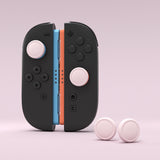 PlayVital 4Pcs Thumb Grip Caps for Nintendo Switch 2, Silicone Thumbstick Grip Cover for Switch 2, Comfort Joystick Caps for Joycon 2 - Pink - WWYNTM004