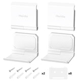 PlayVital 4 Set FOLD Controller Wall Mount for ps5/4, Gaming  Headset Stand,  Foldable Wall Stand for Xbox Series X/S, Switch  Pro, Wall  Holder for Xbox Wireless  Headset, for  Pulse  3D Headset - White - DMYPFM004