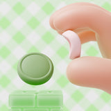 PlayVital 8Pcs Thumb Grip Caps for Nintendo Switch 2, Silicone Thumbstick Grip Cover for Switch 2, Comfort Joystick Caps for Joycon 2 - White & Antique Yellow & Pink & Matcha Green - WWYNTM037