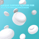 PlayVital 8 in 1 Pro Thumbs Grip Caps for Nintendo Switch 2, Ergonomic Anti-Slip Joystick Caps for Joycon 2 Grip, 8Pcs Thumbstick Cover Accessories for Switch 2 - White - WWYNTM002