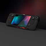 PlayVital Full Set Protective Skin Decal for Steam Deck, Custom Stickers Vinyl Cover for Steam Deck Handheld Gaming PC - Abyss Knight - SDTM073