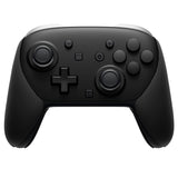PlayVital for Nintendo Switch 2 Pro Controller Grip - Anti-Slip PU Grip Skin with Silicone Back Button Cover for Switch 2 Pro Controller Accessories, Sweat-Absorbent - Hexagonal Textured Black - ZALPTM001