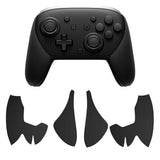 PlayVital for Nintendo Switch 2 Pro Controller Grip - Anti-Slip PU Grip Skin with Silicone Back Button Cover for Switch 2 Pro Controller Accessories, Sweat-Absorbent - Hexagonal Textured Black - ZALPTM001