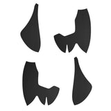 PlayVital for Nintendo Switch 2 Pro Controller Grip - Anti-Slip PU Grip Skin with Silicone Back Button Cover for Switch 2 Pro Controller Accessories, Sweat-Absorbent - Hexagonal Textured Black - ZALPTM001