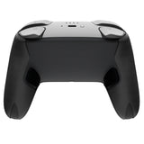 PlayVital for Nintendo Switch 2 Pro Controller Grip - Anti-Slip PU Grip Skin with Silicone Back Button Cover for Switch 2 Pro Controller Accessories, Sweat-Absorbent - Hexagonal Textured Black - ZALPTM001