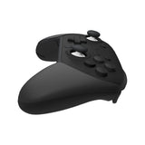 PlayVital for Nintendo Switch 2 Pro Controller Grip - Anti-Slip PU Grip Skin with Silicone Back Button Cover for Switch 2 Pro Controller Accessories, Sweat-Absorbent - Hexagonal Textured Black - ZALPTM001