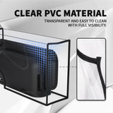 PlayVital Dust Cover for Nintendo Switch 2, Anti-Scratch Dust Guard Waterproof Cover Sleeve for Nintendo Switch 2 Console & Charging Dock -Transparent - NAWNTM003