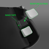 PlayVital Cool Gray Back Button Enhancement Set for Steam Deck LCD, Grip Improvement Button Protection Kit for Steam Deck OLED - 2 Different Thickness - PGSDM024
