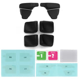 PlayVital Design for Steam Deck Back Buttons & Shoulder Buttons Trigger Enhancement Set, LR Increaser Trigger Grip + Back Button Improvement Accessories for Steam Deck OLED & LCD - Black - BPSD0A001