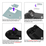 PlayVital Design for Steam Deck Back Buttons & Shoulder Buttons Trigger Enhancement Set, LR Increaser Trigger Grip + Back Button Improvement Accessories for Steam Deck OLED & LCD - Purple - BPSD0A002