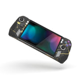 PlayVital Black & Gold Marble Effect Custom Stickers Vinyl Wraps Protective Skin Decal for ROG Ally Handheld Gaming Console - RGTM006