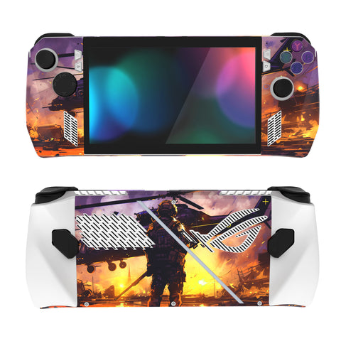 PlayVital Breaking Dawn Custom Stickers Vinyl Wraps Protective Skin Decal for ROG Ally Handheld Gaming Console - RGTM024