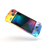 PlayVital Colorful Triangle Custom Stickers Vinyl Wraps Protective Skin Decal for ROG Ally Handheld Gaming Console - RGTM002