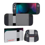 PlayVital for Nintendo Switch 2 Skin Full Set (2-Pack) - Protective Vinyl Decal Stickers for Switch 2 Console, Joycons, Handle Grips & Dock | No Residue, Anti-Scratch - Classics NES Style - YUDNT022